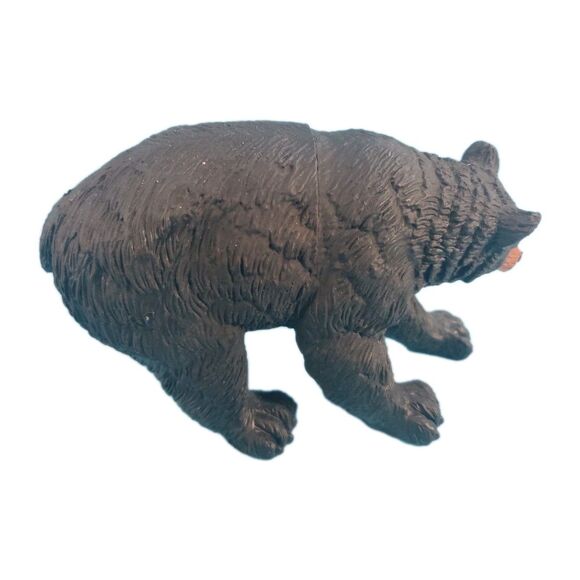 Vintage Black Bear Realistic Figure Cake Topper Standing K & M International - Picture 8 of 16